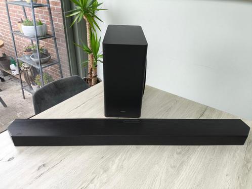 Soundbar SAMSUNG HW-Q700B + subwoofer, Audio, Tv en Foto, Soundbars, Gebruikt, Bluetooth, Met externe subwoofer, Ophalen