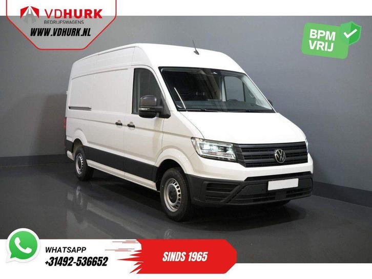 Volkswagen Crafter 35 140 pk DSG Aut. L3H3 BPM VRIJ! LED/ Vi, Auto's, Bestelwagens en Lichte vracht, Bedrijf, ABS, Airconditioning