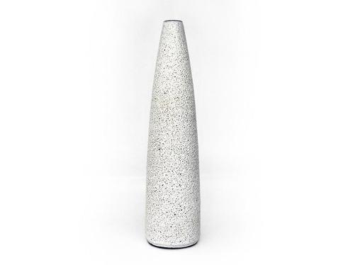 vaas vintage lava design, Huis en Inrichting, Woonaccessoires | Vazen, Gebruikt, Wit, Minder dan 50 cm, Aardewerk of Porselein