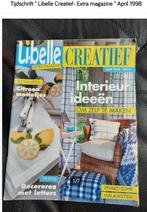 Tijdschrift " Libelle Creatief- X magazine " April 1998, Hobby en Vrije tijd, Handborduren, Patroon, Gebruikt, Verzenden