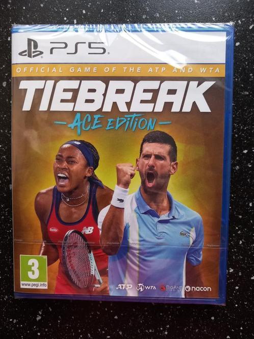 Tie Break - Édition Ace - Playstation 5, Consoles de jeu & Jeux vidéo, Jeux | Sony PlayStation 5, Neuf, Enlèvement ou Envoi