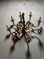 Bronzen kroonluchter, Huis en Inrichting, Lampen | Kroonluchters, Ophalen, Gebruikt