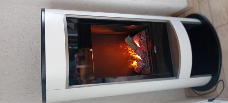 Dimplex Verdi wit elektrische kachel, Huis en Inrichting, Kachels, Zo goed als nieuw, Vrijstaand, Elektrisch, Ophalen