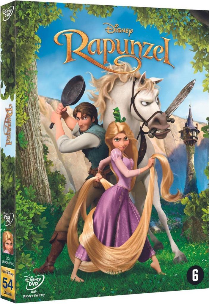 DVD Rapunzel, Cd's en Dvd's, Dvd's | Tekenfilms en Animatie, Ophalen of Verzenden