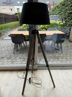Staanlamp met lampenkap, Ophalen, Zo goed als nieuw, Hout, 100 tot 150 cm