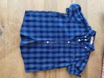 H&M blauw gestreept hemdje met korte mouwen maat 104 - BD3, H&M, Ophalen of Verzenden, Zo goed als nieuw, Shirt of Longsleeve