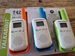 Motorola talkabout T42 walkie talkies triple pack, Comme neuf, Enlèvement ou Envoi