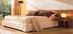 Poliform Arca bed – Design van Paolo Piva, Bruin, Tweepersoons, Ophalen of Verzenden, Zo goed als nieuw