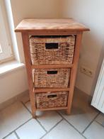 Teakhouten tafel kastje, Ophalen