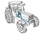 HYDRAULISCHE STUURSET VOOR TRACTOREN, Zakelijke goederen, Verzenden