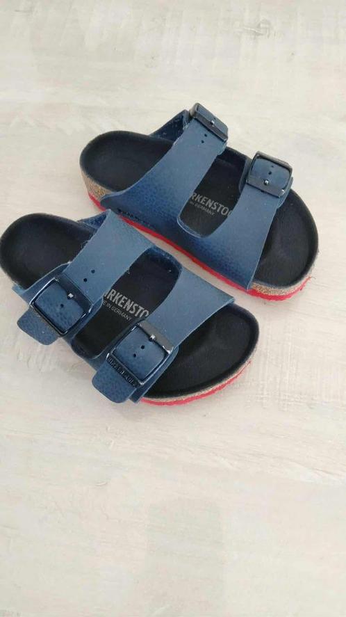 birkenstock instappers / sloffen maat 26 blauw, Kinderen en Baby's, Kinderkleding | Schoenen en Sokken, Nieuw, Overige typen, Jongen of Meisje