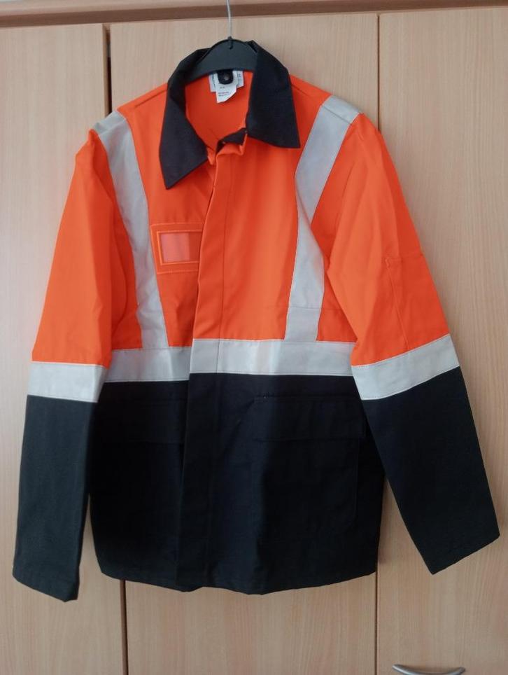 Veiligheidsvest fluo maat 54 met GRATIS stootpet, Doe-het-zelf en Bouw, Veiligheidskleding, Nieuw, Ophalen