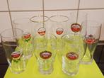 Amstel: 8 verschillende glazen, Collections, Marques de bière, Comme neuf, Amstel, Enlèvement ou Envoi, Verre ou Verres