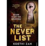 Koethi Zan - The Never List - Engelstalige paperback, Livres, Thrillers, Comme neuf, Enlèvement ou Envoi