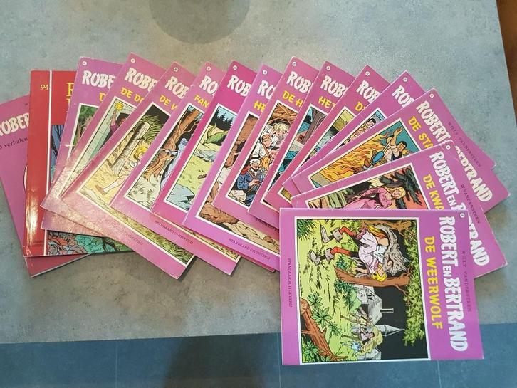 Strips Robert & Bertrand, Boeken, Stripverhalen, Gelezen, Meerdere stripboeken, Ophalen