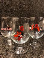 Duvel glas Trio Duvel Art glazen, Verzamelen, Ophalen of Verzenden, Nieuw, Bierglas