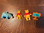 Winnie l’ourson duplo - quatre figurines, Utilisé, Enlèvement ou Envoi
