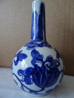 Chinese aardewerk vaas 16cm vintage Delfts Blauwe vaas China, Huis en Inrichting, Woonaccessoires | Vazen, Minder dan 50 cm, Blauw