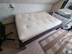 Japans stevig hevea-bed + 2 tatami's + futon, Huis en Inrichting, Slaapkamer | Bedden, Ophalen of Verzenden, Zo goed als nieuw