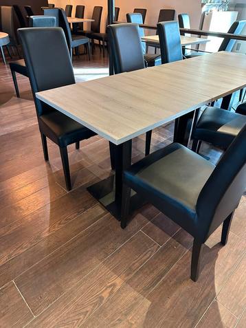 Différents aménagement HORECA tables + chaises 