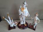 Prachtige vintage porseleinen clowns van Vittorio Sabadin, Ophalen
