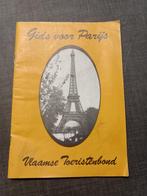Gids voor Parijs – Vlaamse Toeristenbond, Boeken, Geschiedenis | Stad en Regio, Ophalen of Verzenden, Vlaamse Toeristen Bond, 20e eeuw of later