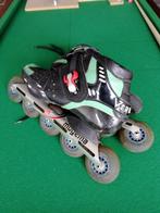 Skeelerschoen Verducci met skeelers onderstel Mogema 44/45, Sport en Fitness, Gebruikt, Inline skates 5 wielen, Heren, Ophalen