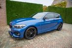 BMW 1 Serie 116i M Pack Shadow Line - Dealer Onderhouden, Auto's, 4 zetels, Euro 6, Blauw, Leder