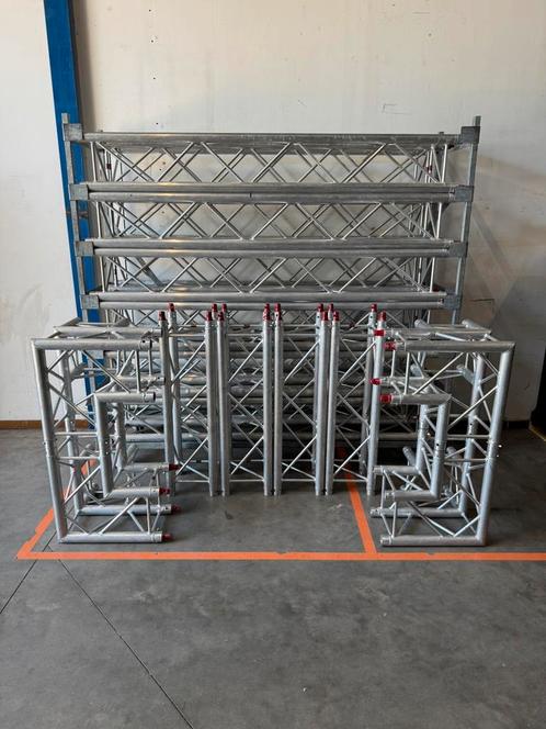 ✅ Milos QTF (Prolyte) - Groot truss Carré (5x5x3,5), Muziek en Instrumenten, Licht en Laser, Gebruikt, Ophalen