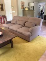 Prachtige 3-zits bank van topmerk FENDI in neutrale kleur, Huis en Inrichting, Ophalen, 100 tot 125 cm, Modern klassiek, Driepersoons