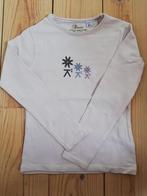 T-shirt manches longues OkaÎdi - 5 ans - 110 - écru, Chemise ou À manches longues, Utilisé, Fille, Okaïdi
