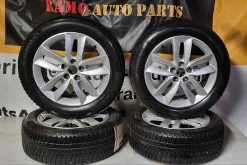 banden +velgen Peugeot 508 17 inch 215 55 r17, Auto-onderdelen, Banden en Velgen, Band(en), 17 inch, Gebruikt, Ophalen of Verzenden