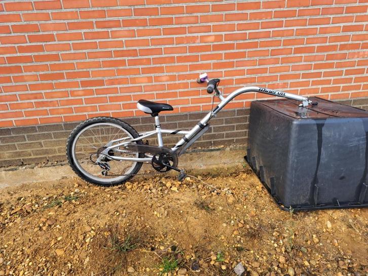 Aanhangfiets minerva, Fietsen en Brommers, Fietsaccessoires | Aanhangwagens en Karren, Zo goed als nieuw, Aanhangfiets, 20 tot 40 kg