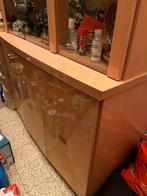 Vitrine en deux Pieces pour salon gratuit, Ophalen of Verzenden, Gebruikt