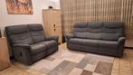 Salon in stof 3-zit + 2-zit met relaxen, Huis en Inrichting, Ophalen, Gebruikt, Stof