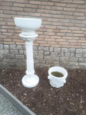 Tuindecoratie in beton, Ophalen