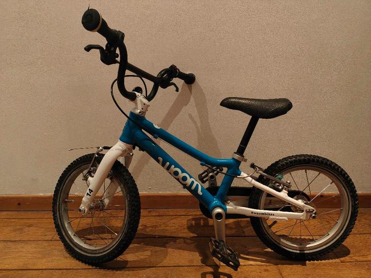 Woom 14" fiets, Fietsen en Brommers, Fietsen | Kinderfietsjes, Gebruikt, Minder dan 16 inch, Ophalen