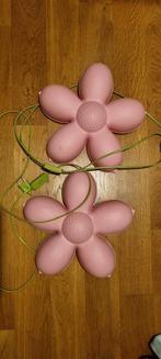 Smila Blomma 2 lampes murales, fleur rose, Ophalen, Zo goed als nieuw