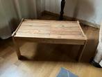 bijzettafeltje hout, Ophalen, Minder dan 45 cm, Gebruikt, 55 tot 75 cm
