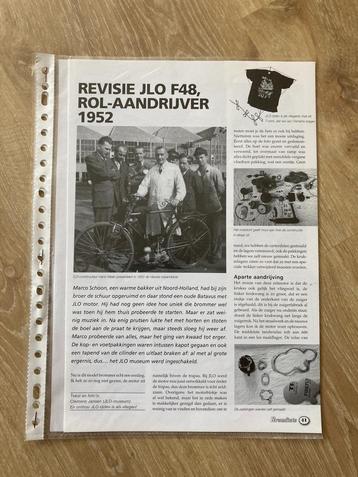 Dossier de documentation unique JLO F48 Revision Role - Actu, Vélos & Vélomoteurs, Modes d'emploi & Notices d'utilisation, Envoi