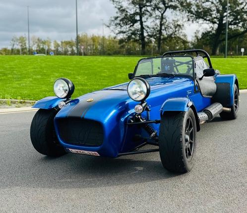 Caterham R400 Superlight, Auto's, Lotus, Particulier, Super Seven, Benzine, Cabriolet, 2 deurs, Handgeschakeld, Blauw, Zwart, Overige bekleding
