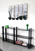 Postmodern Gelakt Design Wandrek - Vintage jaren 80, Huis en Inrichting, Woonaccessoires | Wandplanken en Boekenplanken, Ophalen