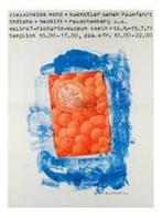 Zeer grote zeefdruk-offset affiche, 1971 Robert Rauschenberg, Ophalen of Verzenden