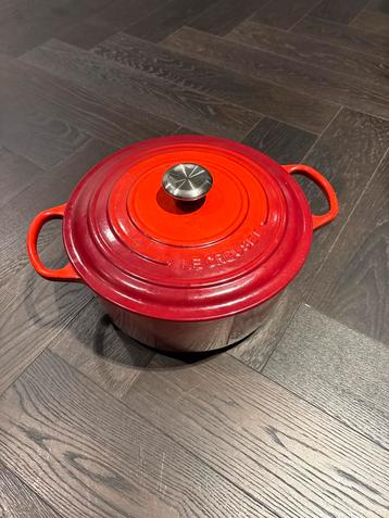 Le Creuset braadpot 28cm – kersenrood beschikbaar voor biedingen