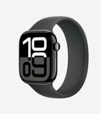 Apple Watch 10 GPS 46 mm onder garantie met accessoires, Ophalen, Zwart, IOS, Zo goed als nieuw