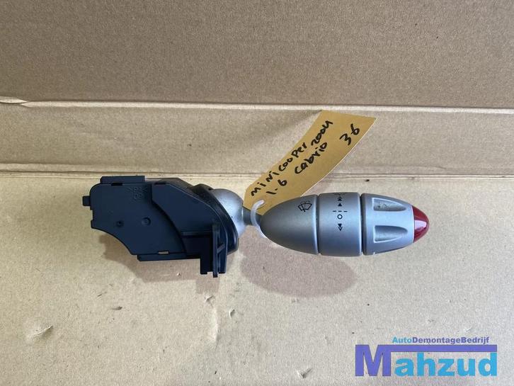 MINI COOPER ONE R50 R52 R53 Ruitenwisser schakelaar 2001-200, Auto-onderdelen, Dashboard en Schakelaars, Mini, Gebruikt