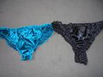 lot 2 satijn slipjes, Kleding | Dames, Ondergoed en Lingerie, Verzenden, Slip