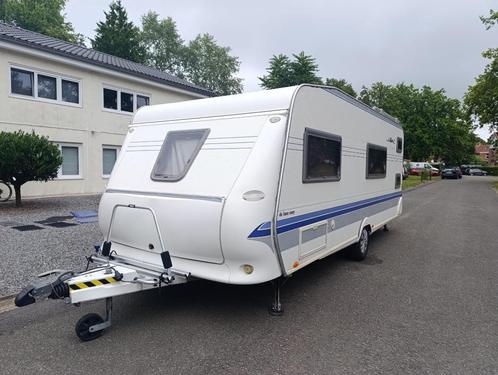 Hobby 560, Mover, Fietsdrager voor/achter ,2 tenten, Caravans en Kamperen, Caravans, Particulier, tot en met 6, 1250 - 1500 kg