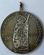 Medaille eeuwfeest Sint-Rochusschool 1980, Postzegels en Munten, Penningen en Medailles, Ophalen of Verzenden, Brons