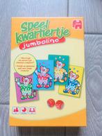 Speelkwartiertje ,jumbolino, jumbo, Trois ou quatre joueurs, Enlèvement ou Envoi, Comme neuf, Jumbo